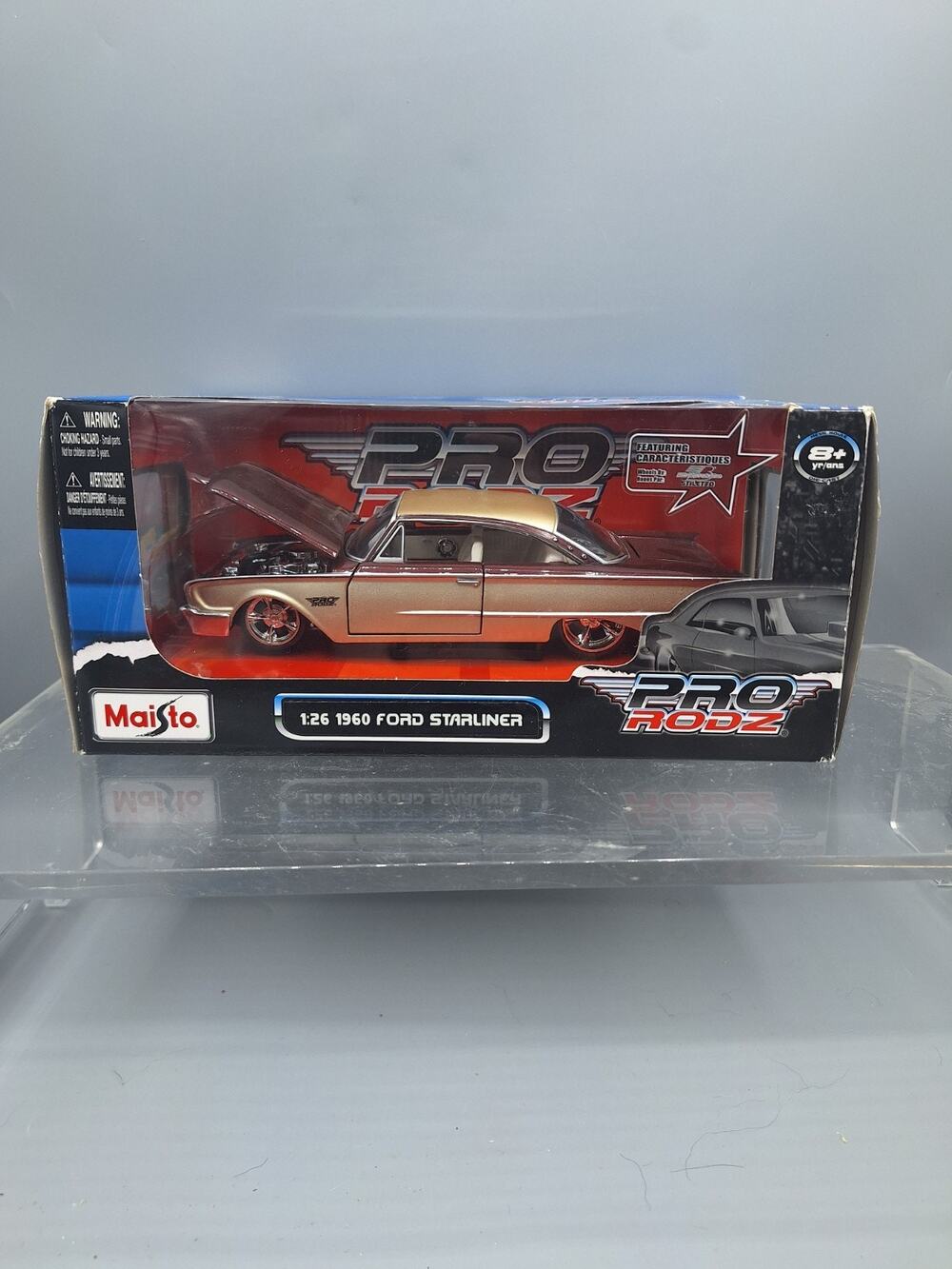 Maisto ~Pro Rodz~1960 Ford Starliner~Brown ~1:26 Scale~RARE